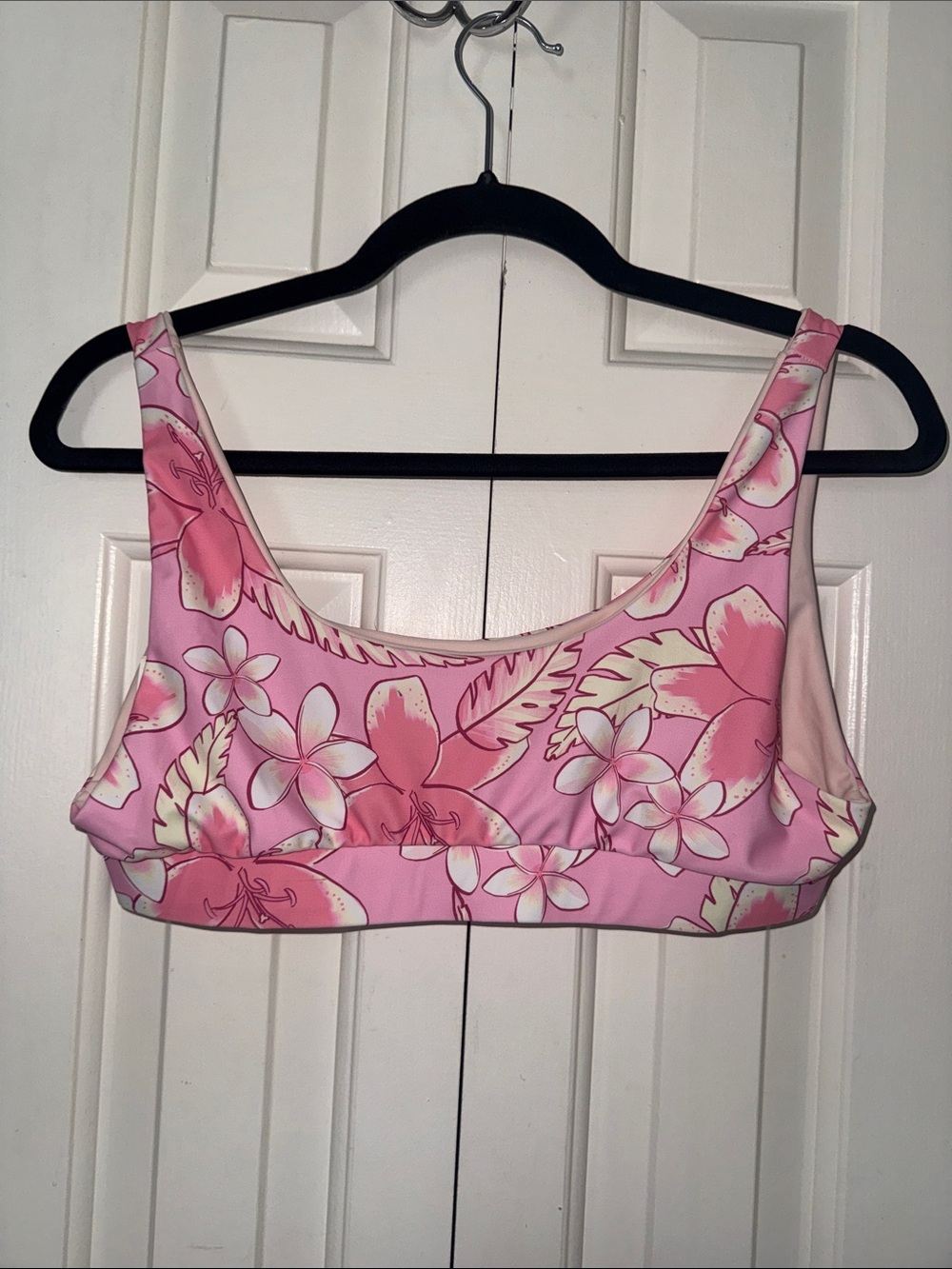 Kulani Kinis Floral Scoop-Back Bikini Top